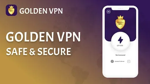 Golden VPN: Hotspot Proxy VPN