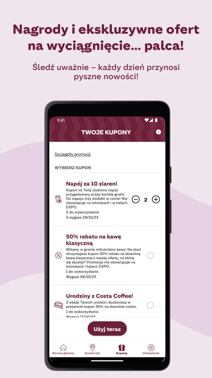 Costa Coffee Club PL