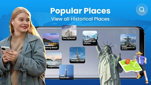 Live Earth Map & Speedometer