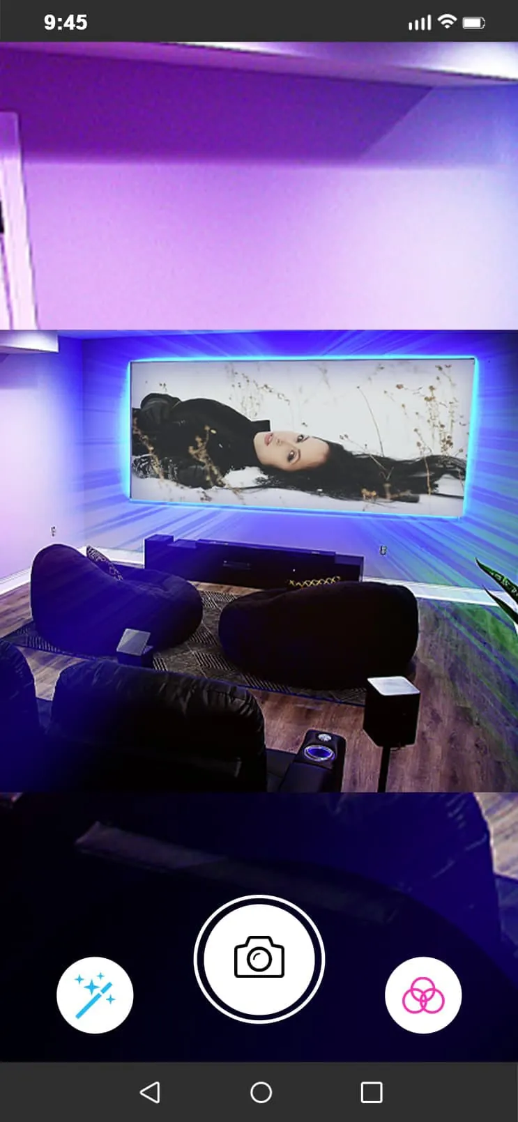 Flash Projector Effect Camera