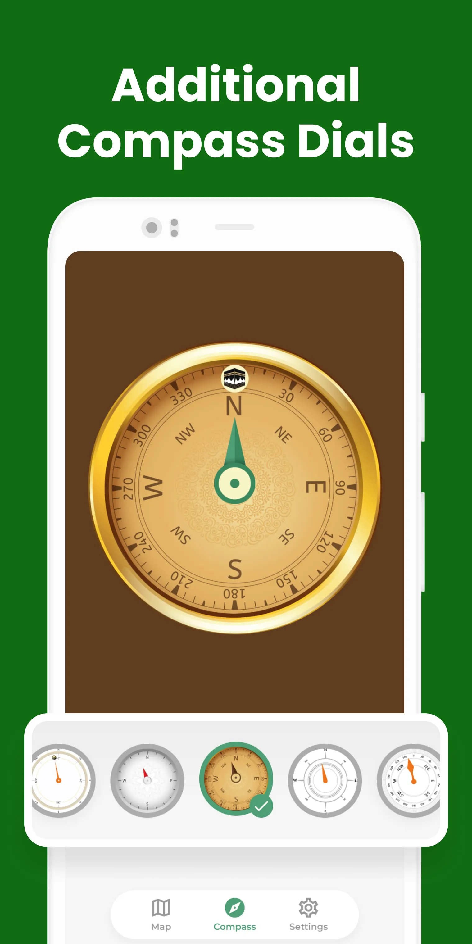 Qibla Finder Compass 100%