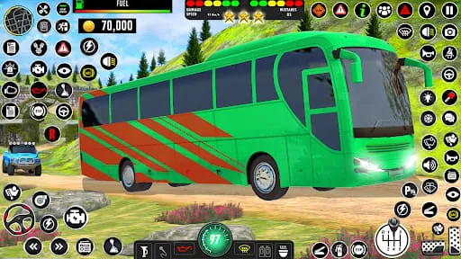 Coach Bus Driving : Bus Games
