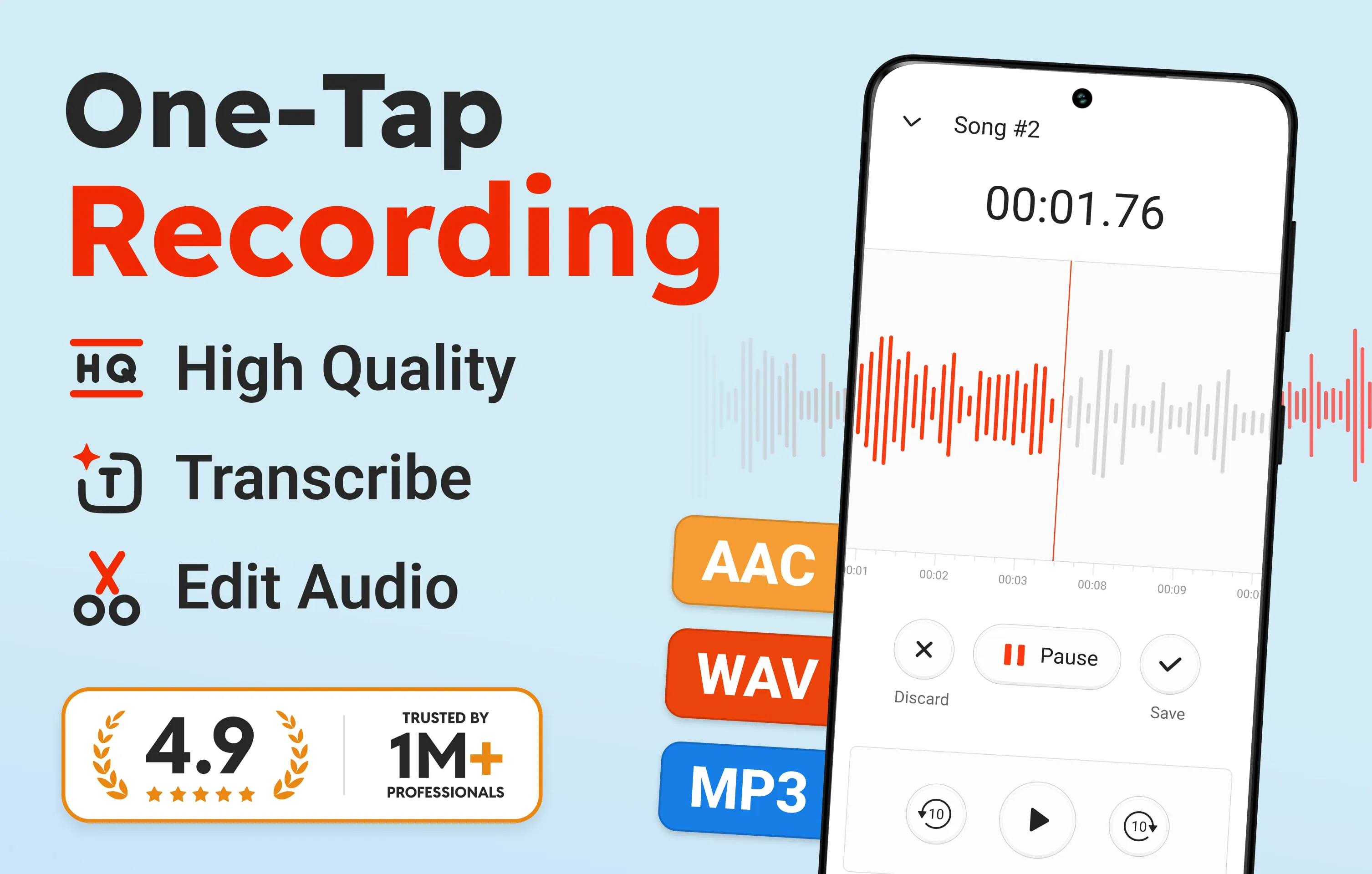 Sound Recorder Plus: Voice Rec