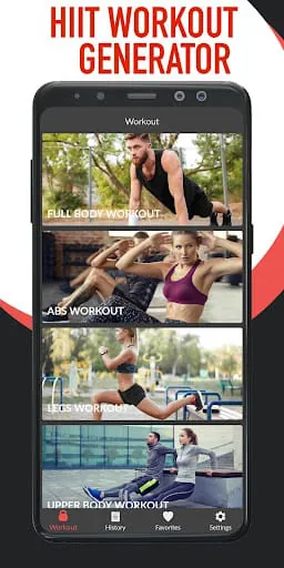 HIIT Tabata Workout Generator