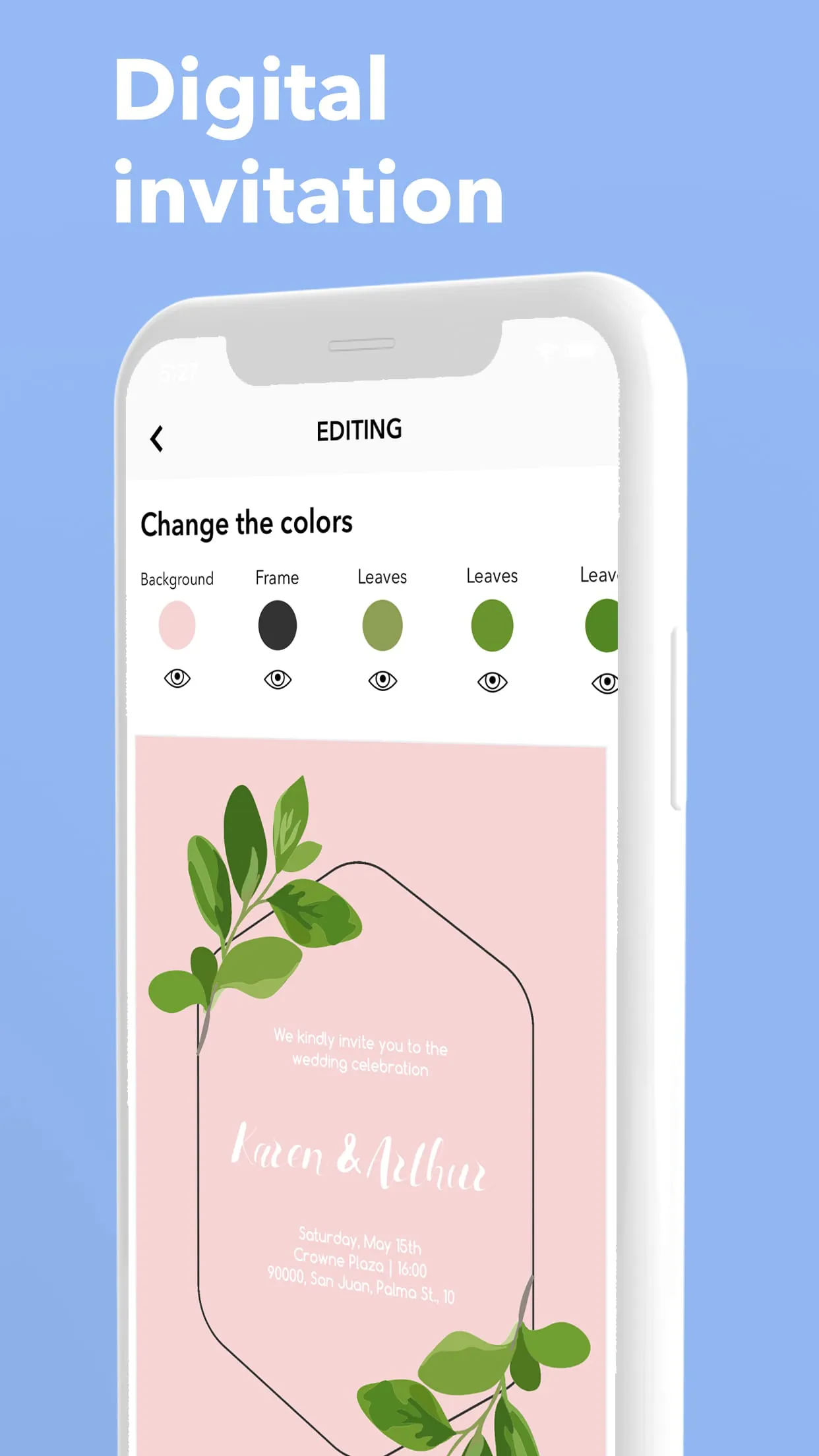 WedApp - Wedding Invitations