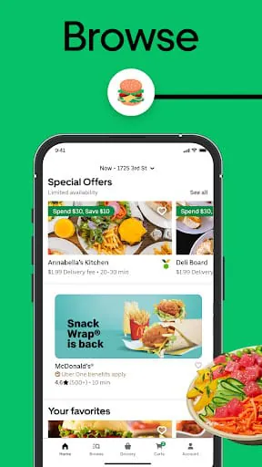 Uber Eats: Food and Grocery