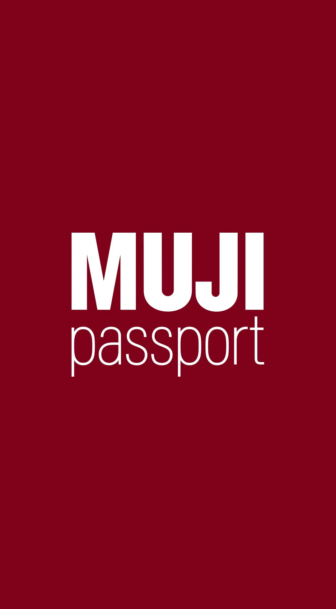 MUJI passport US