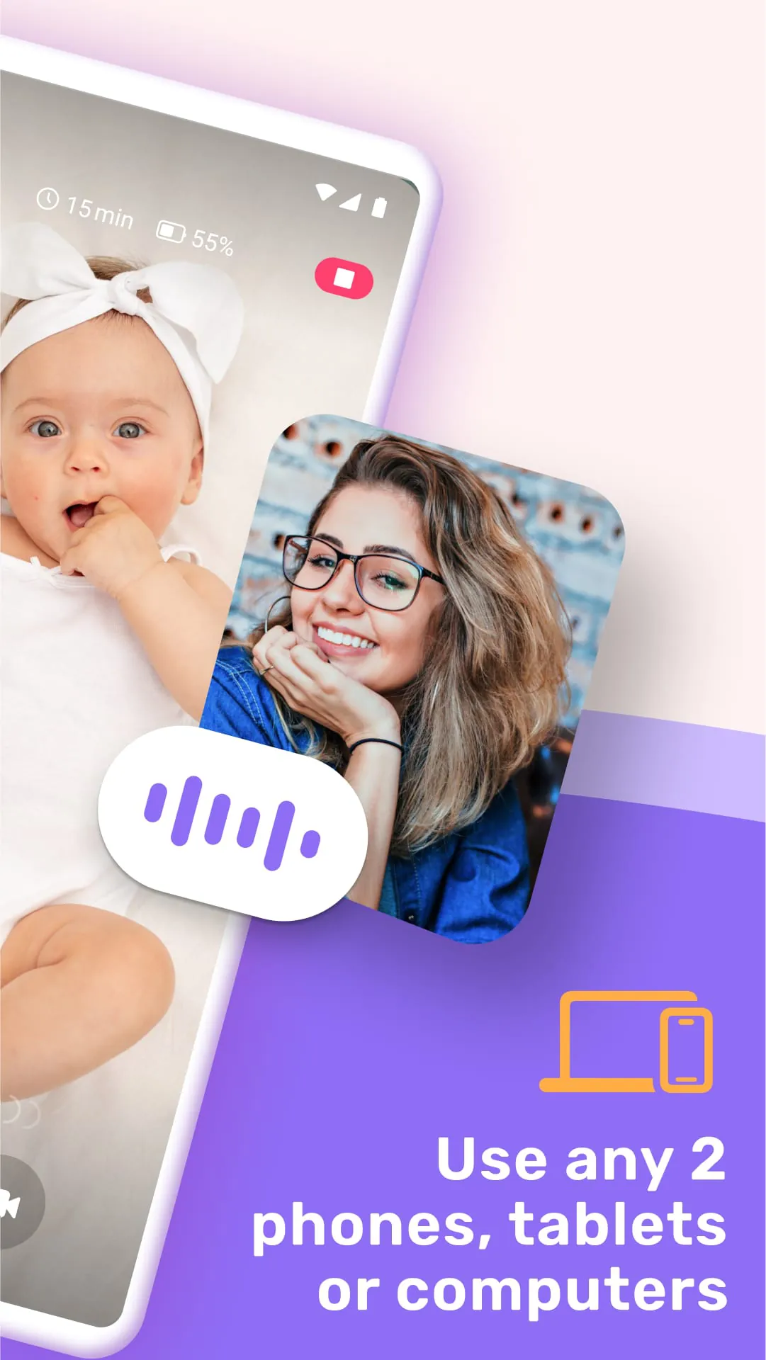 Bibino Baby Monitor - Baby Cam