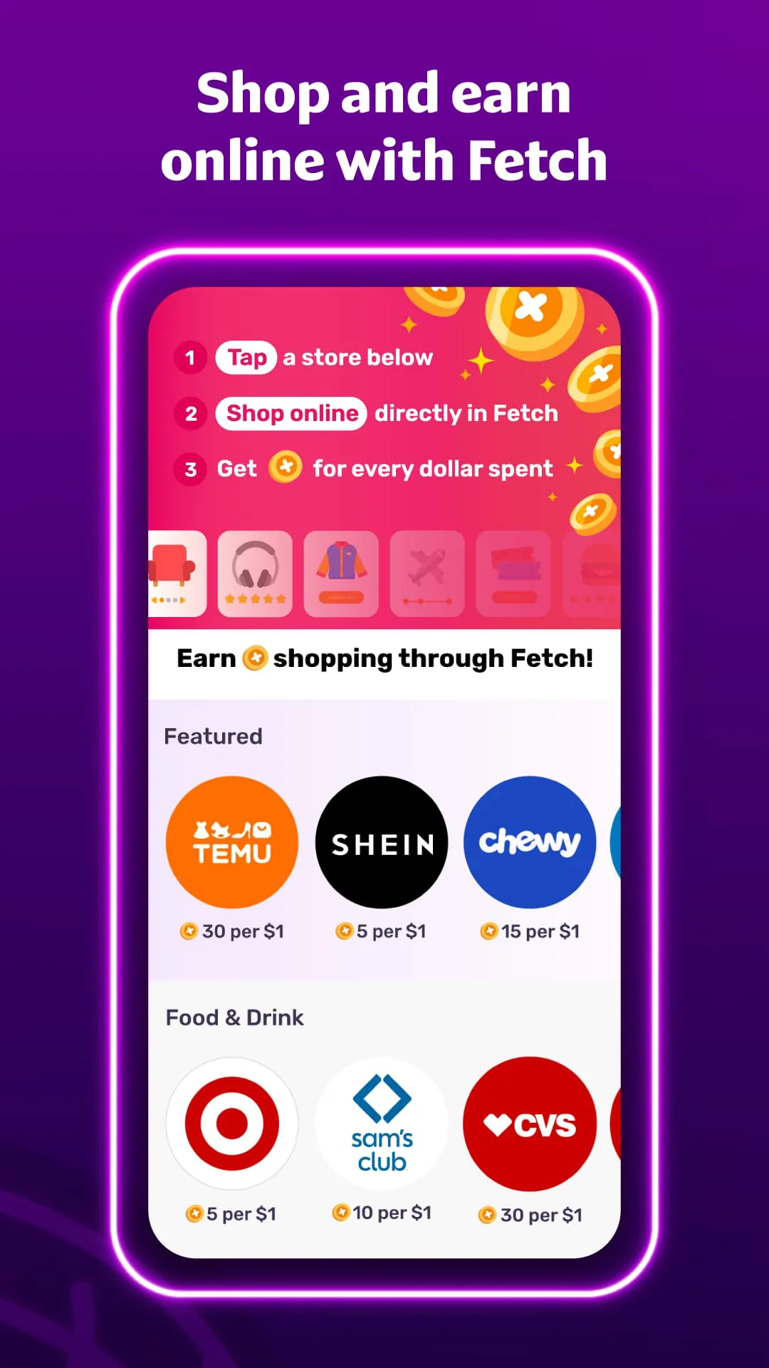 Fetch: America’s Rewards App