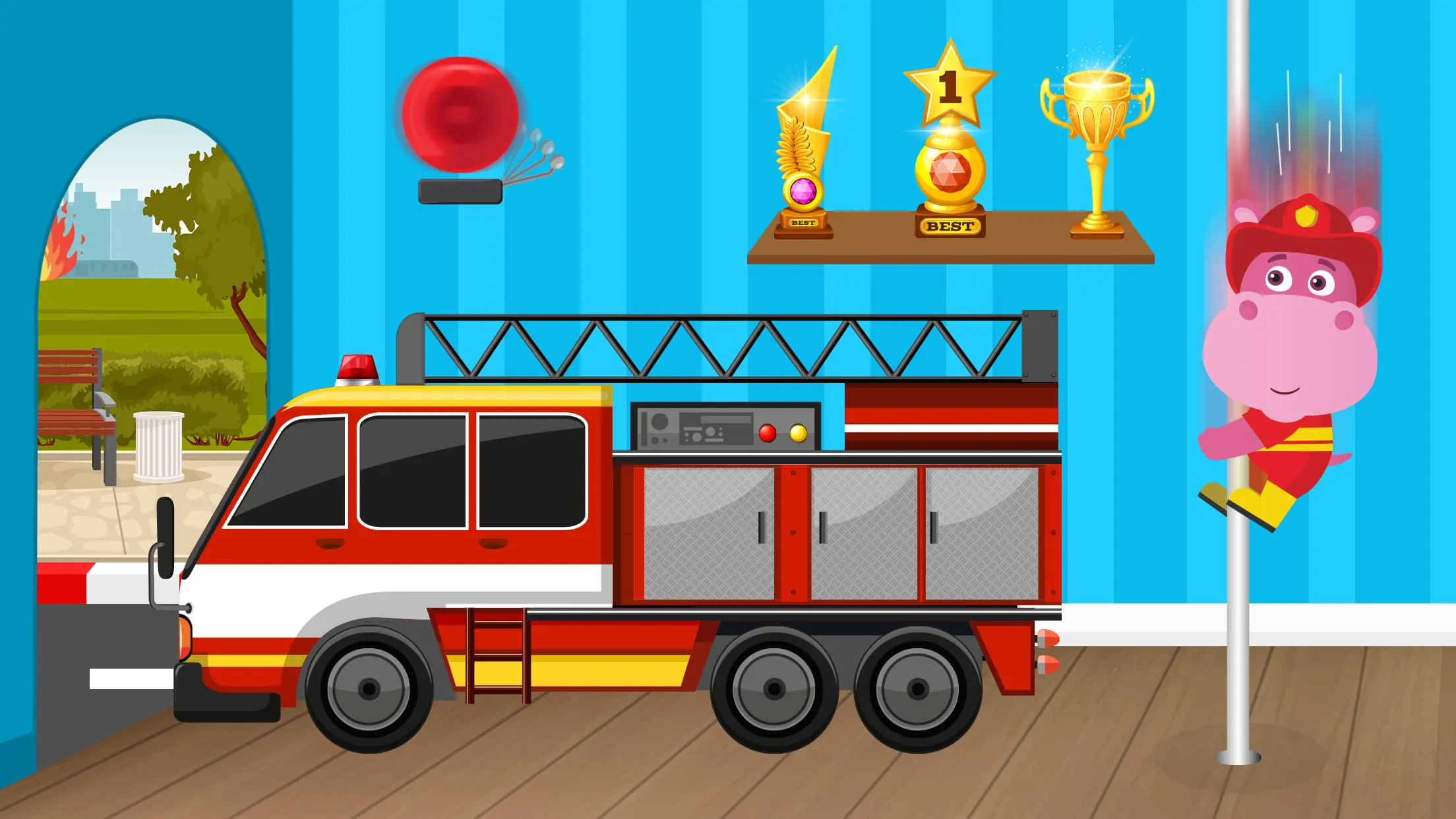Fireman for Kids - Fire Truck
