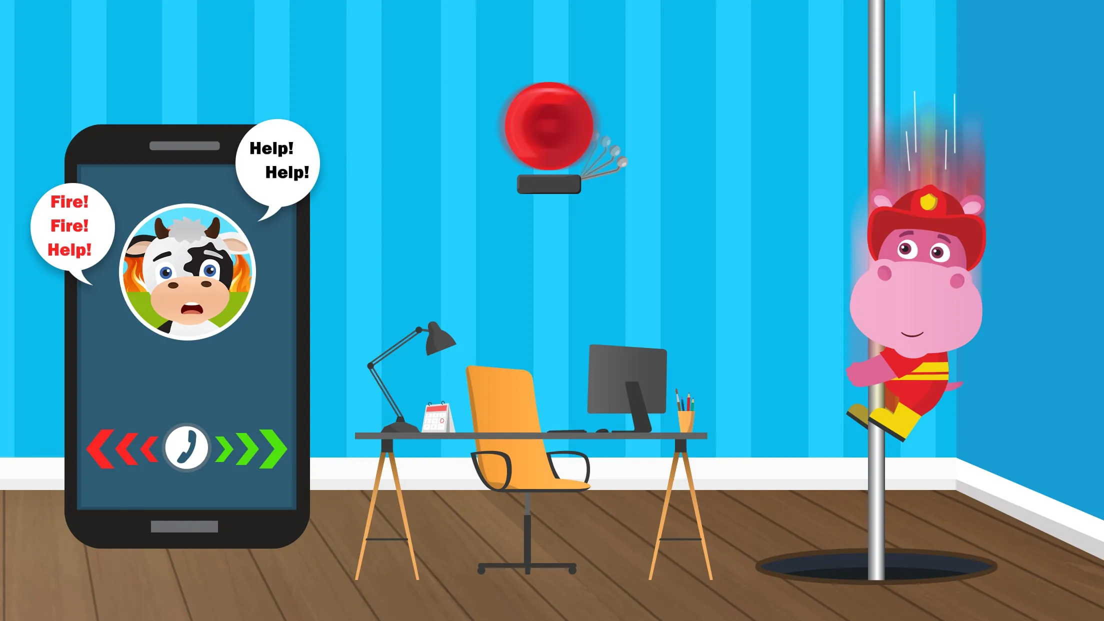 Fireman for Kids - Fire Truck