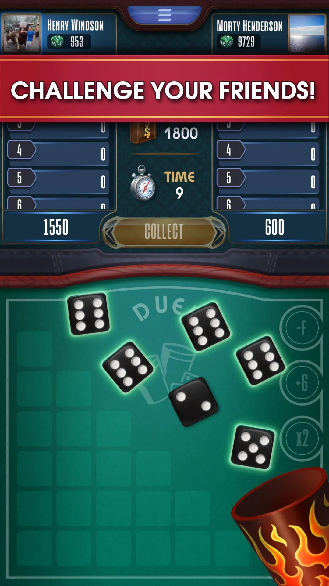 Farkle online 10000 Dice Game