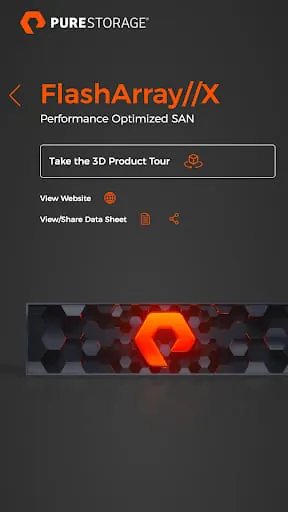 Pure Storage 3D Product Tour