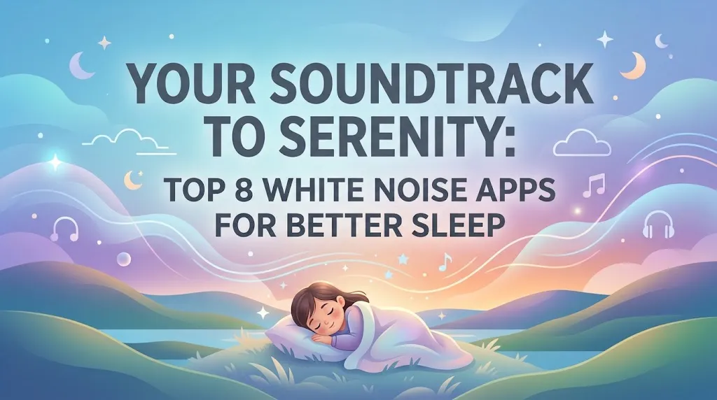 Your Soundtrack to Serenity: Top 8 White Noise Apps for Better Sleep