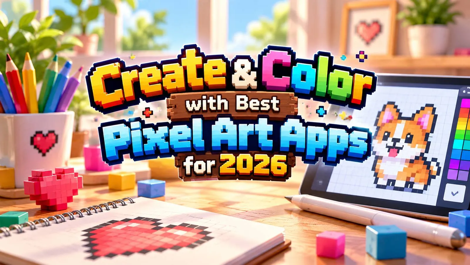 Create & Color with Best Pixel Art Apps for 2026