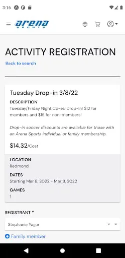 Member | DaySmart Recreation