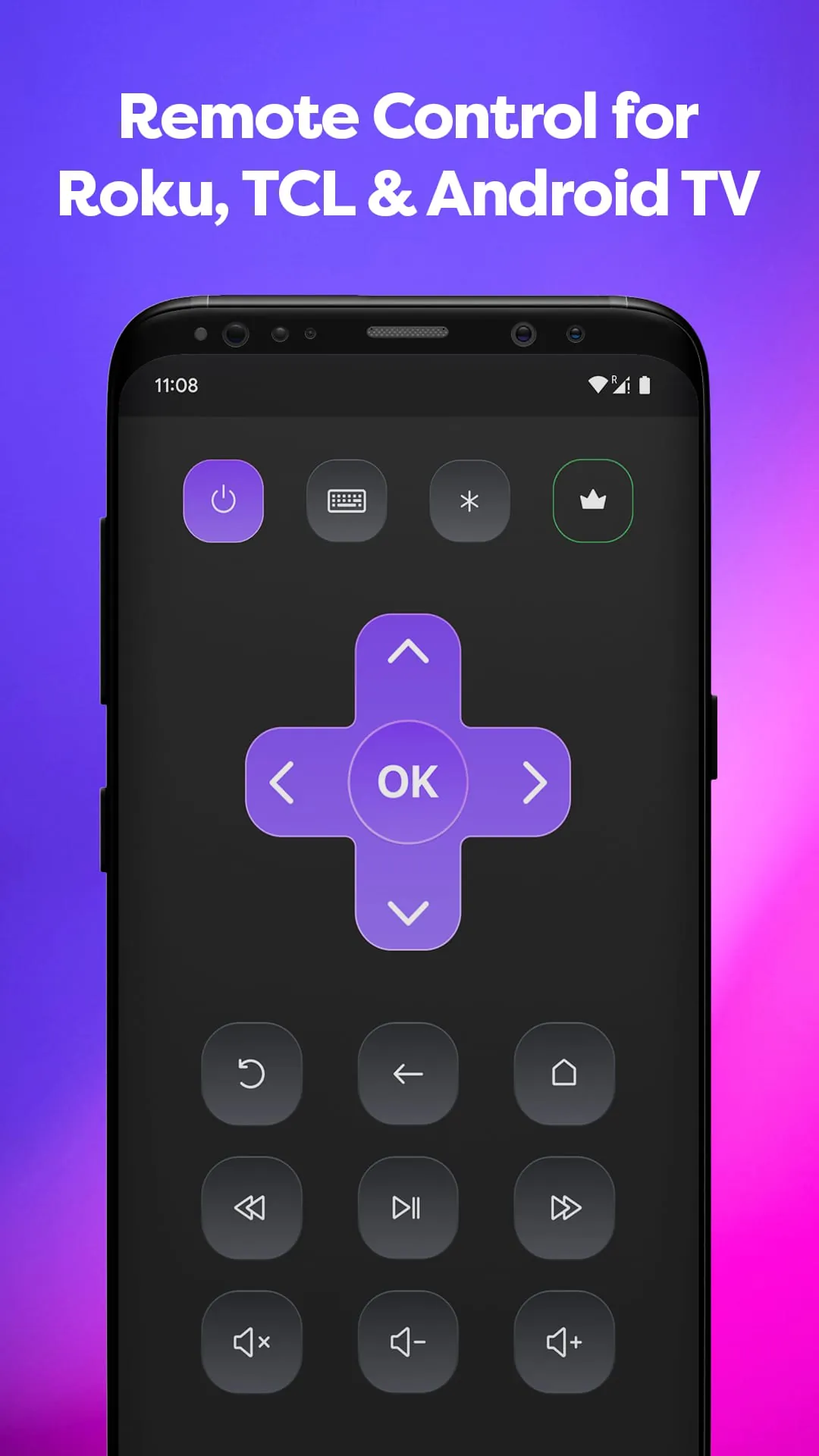 Remote Control for Rоku & TCL