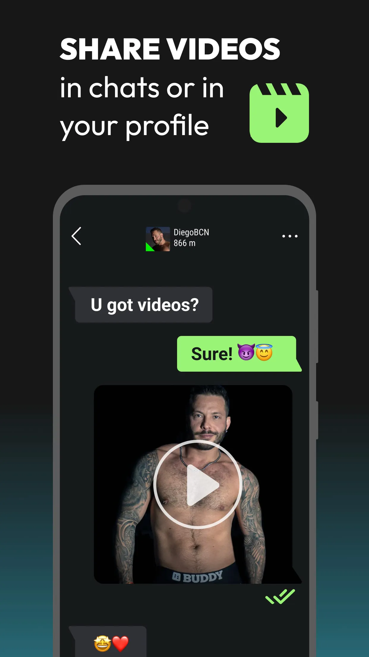 BUDDY: Gay! Videos & Chat
