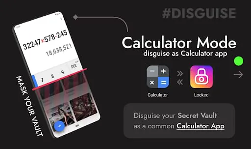 Hide Photos: LOCKED Calculator