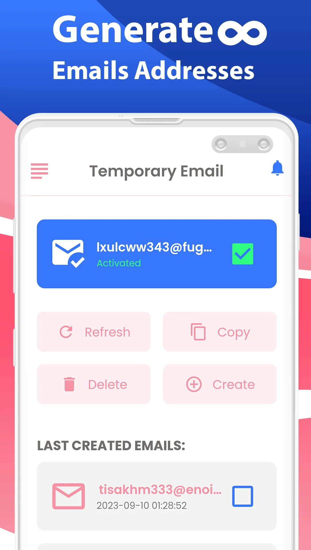 Temporary Email Generator