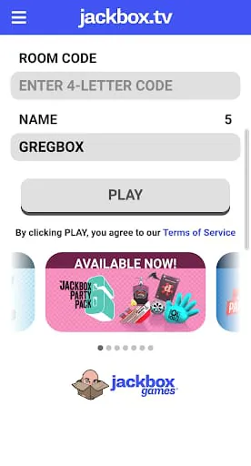gregbox - jackbox player