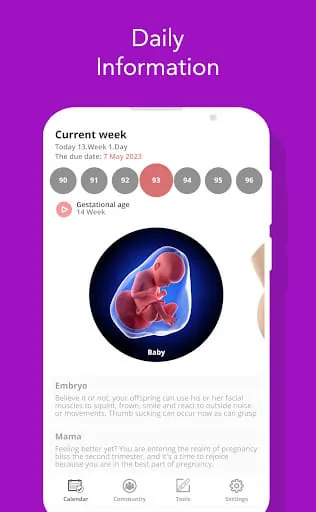 Pregnancy Tracker and Baby