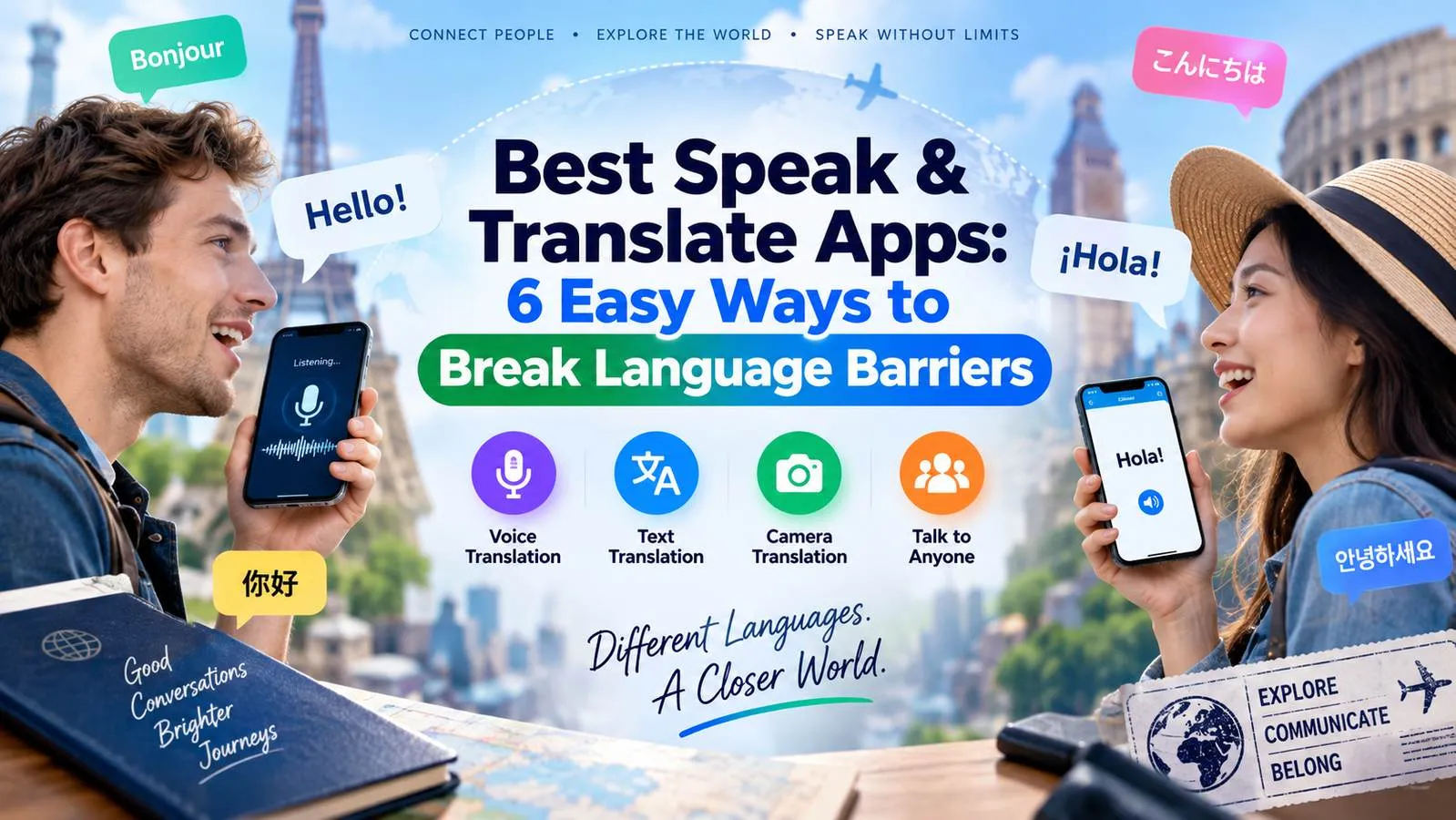 Best Speak & Translate Apps: 6 Easy Ways to Break Language Barriers