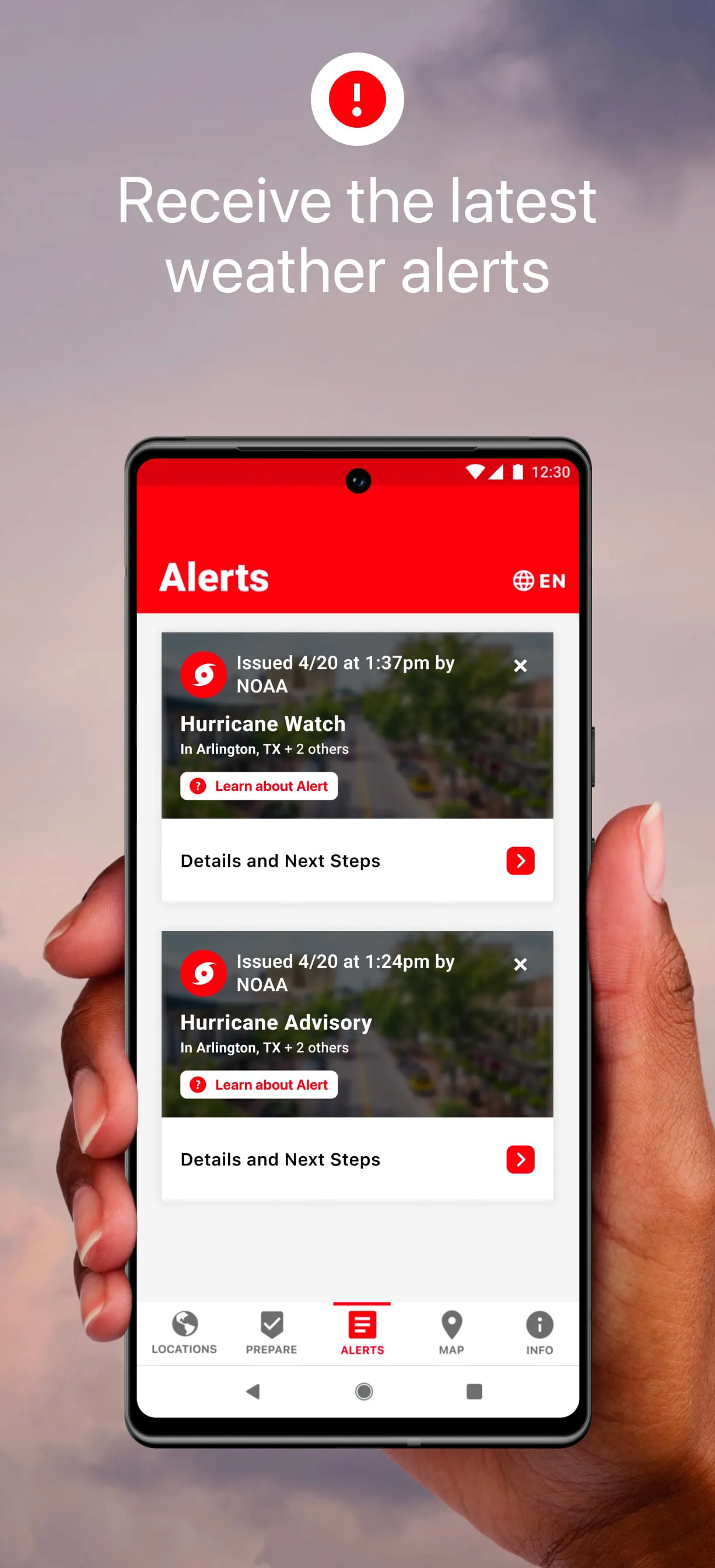 Emergency: Severe Weather App