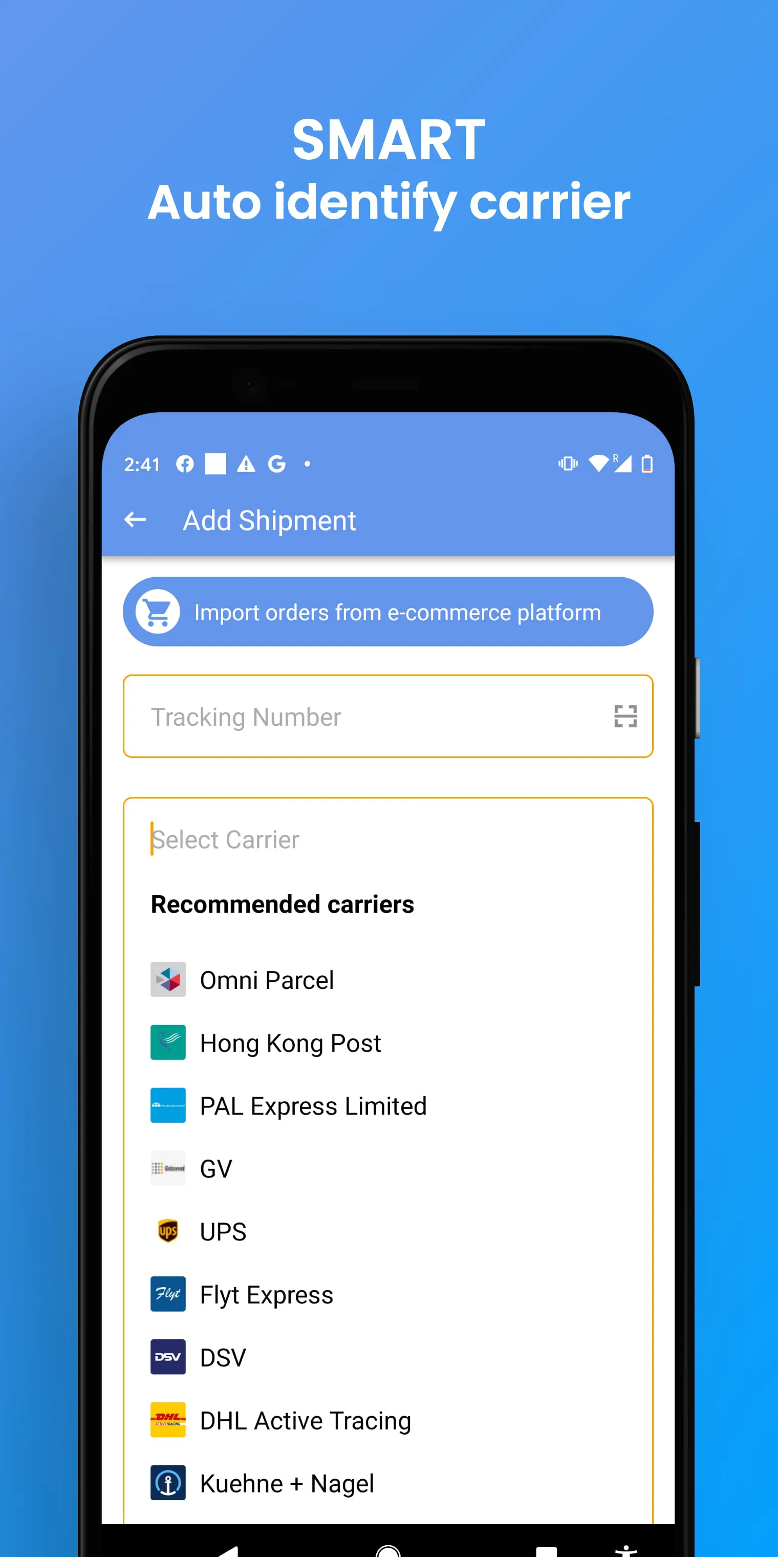 Package Tracker: Track Parcels