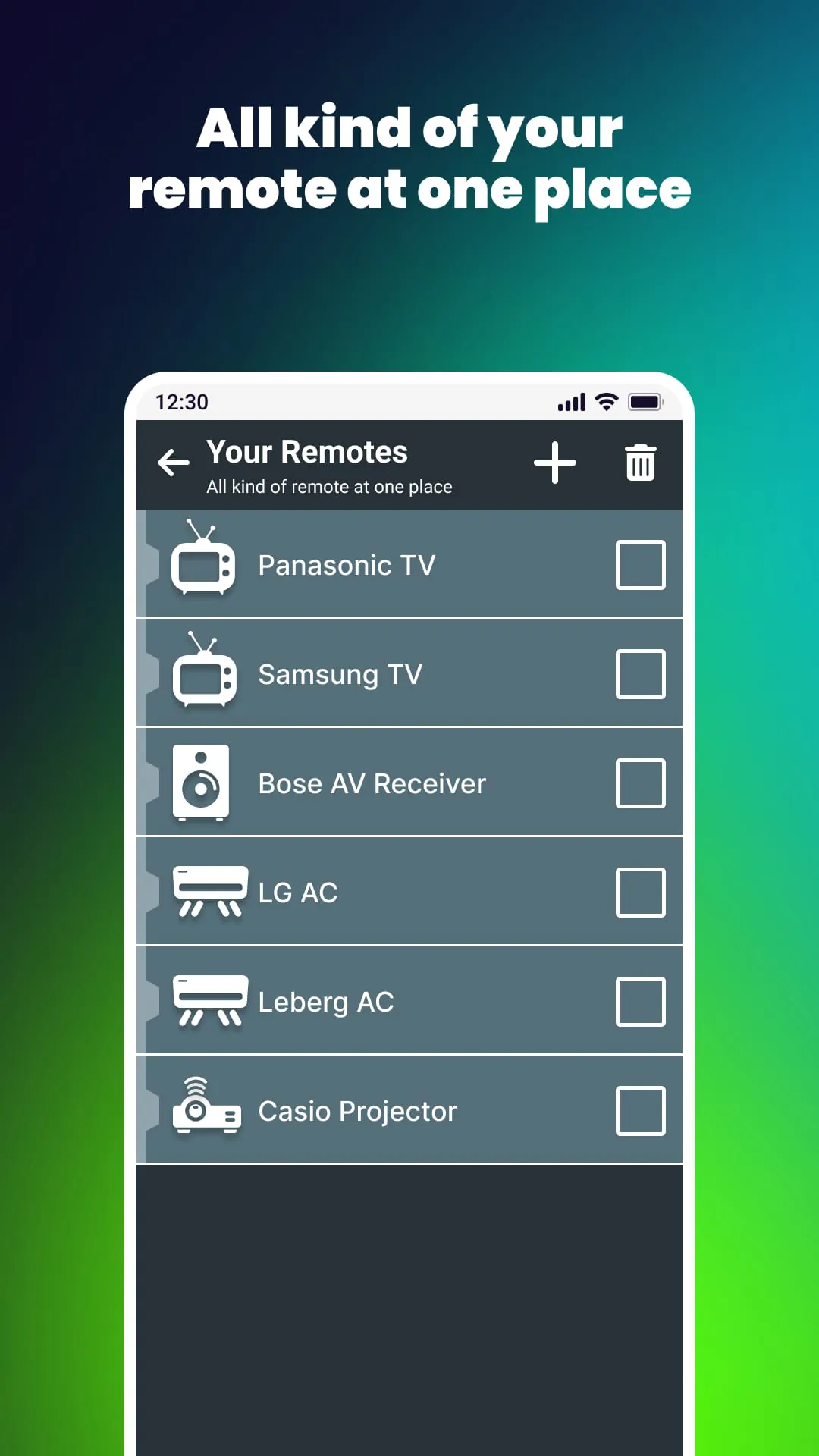 Remote Control for All TV