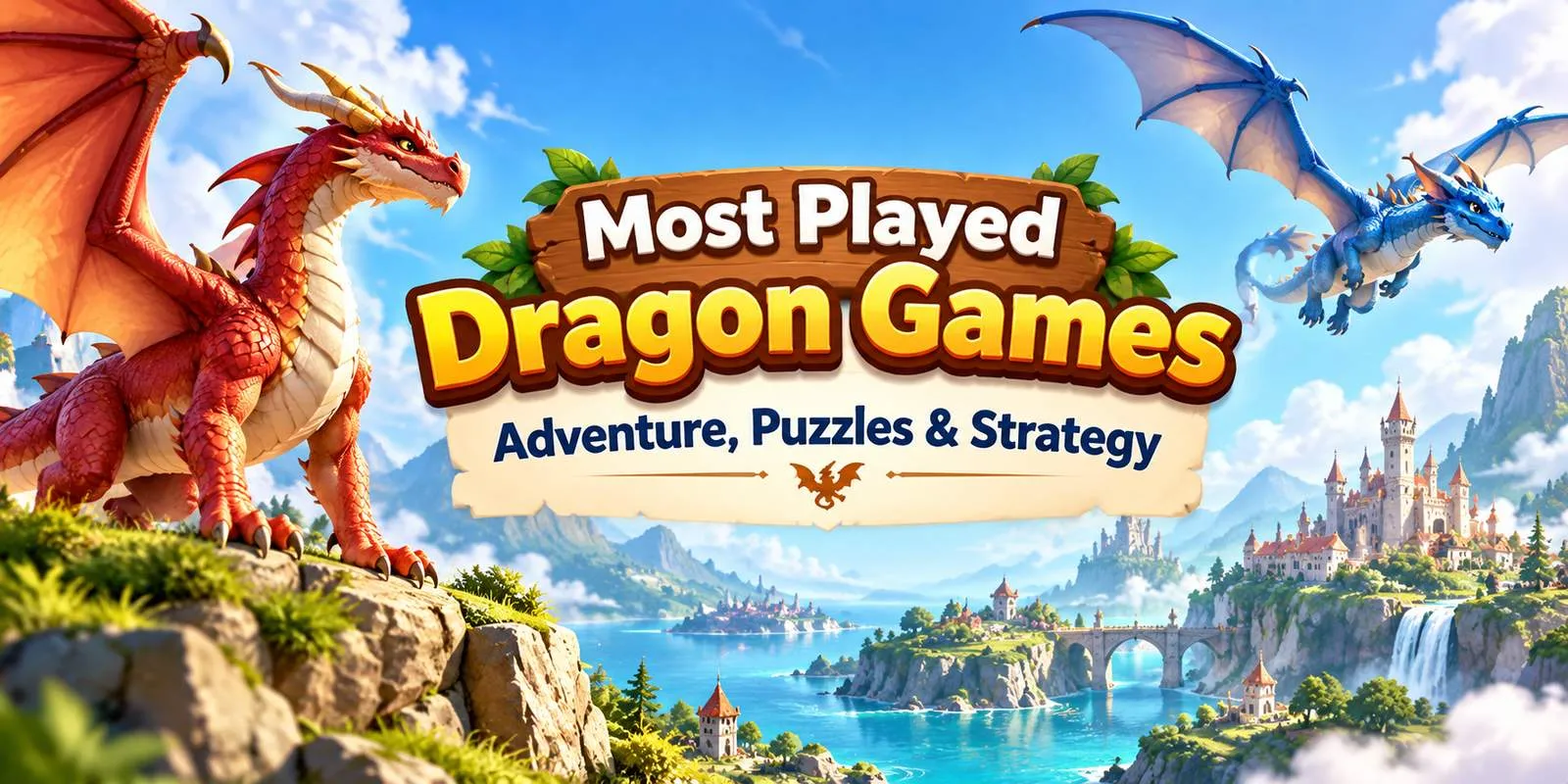 Most Played Dragon Games - Adventure, Puzzles & Strategy