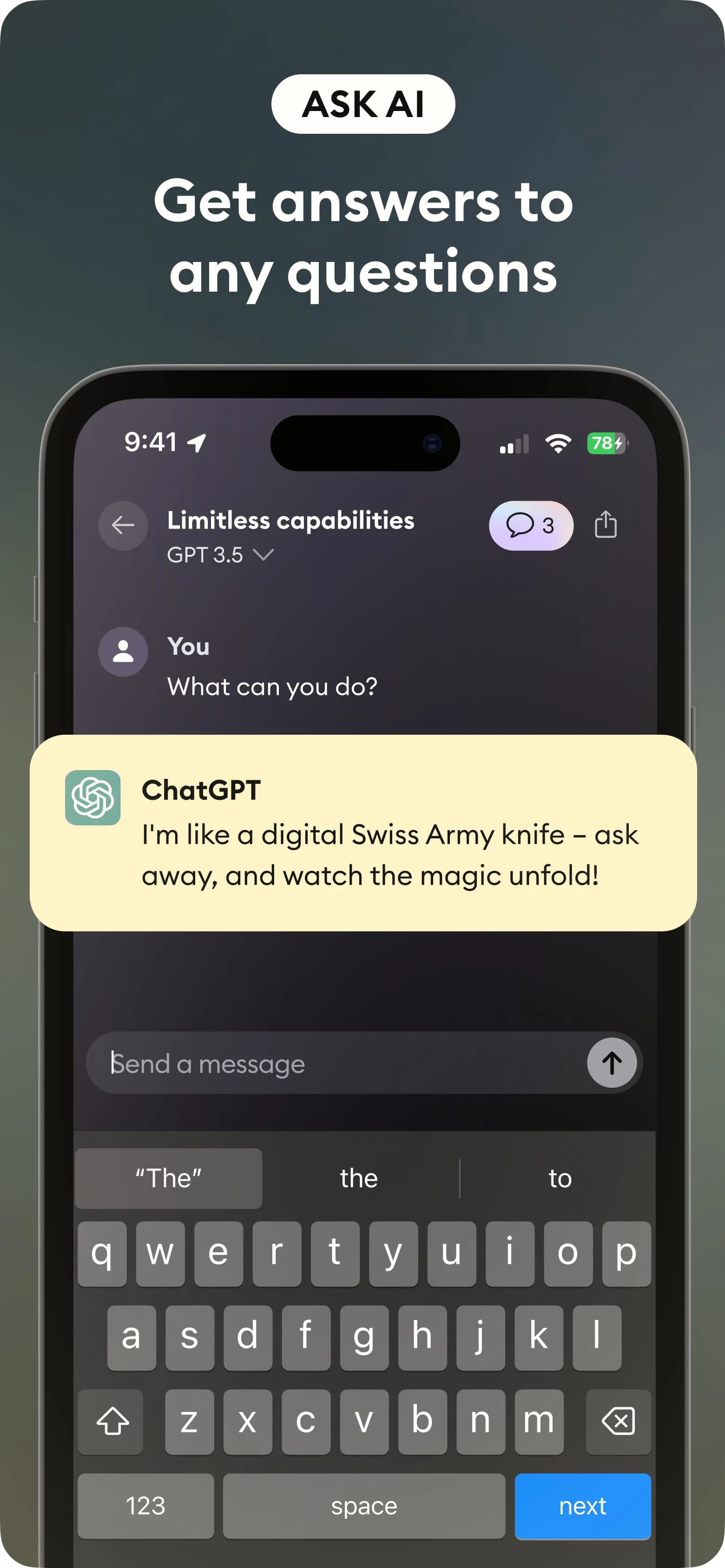 Limitless AI・ChatBot Assistant