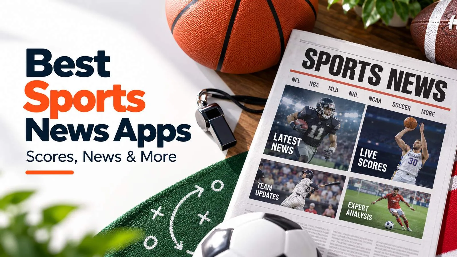 Sports News Apps: 3 Picks for Live Scores, News & Updates