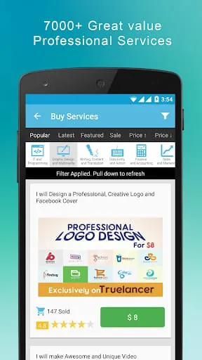 Truelancer: Freelance Work App