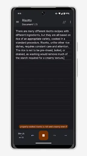Write by Voice: Speech to Text