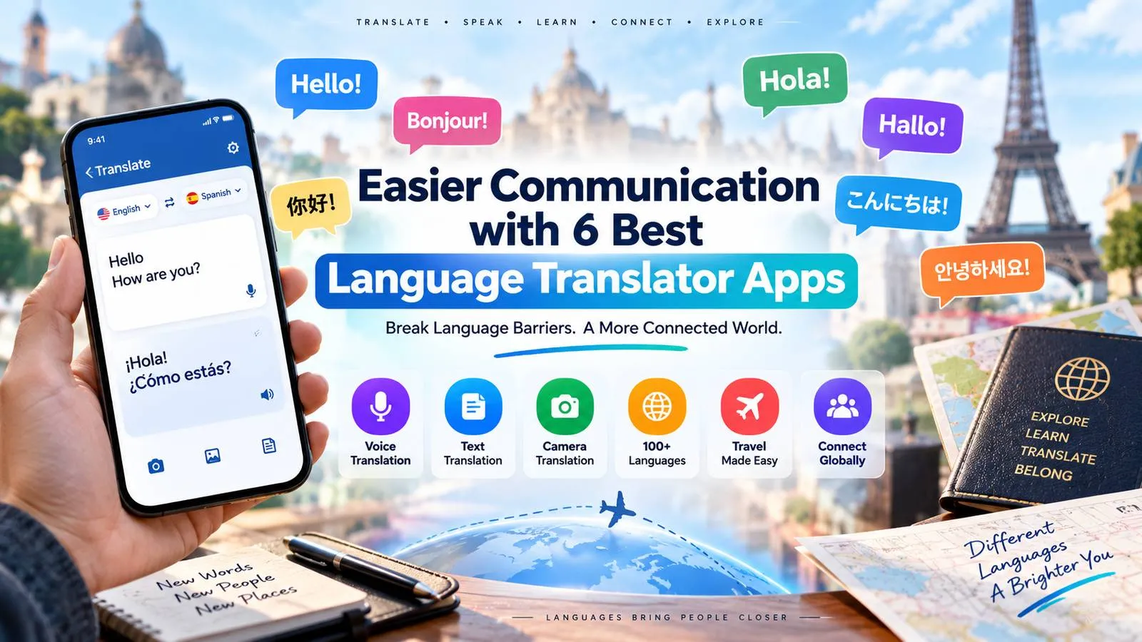 Easier Communication with 6 Best Language Translator Apps