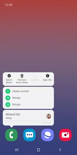 Samsung One UI Home
