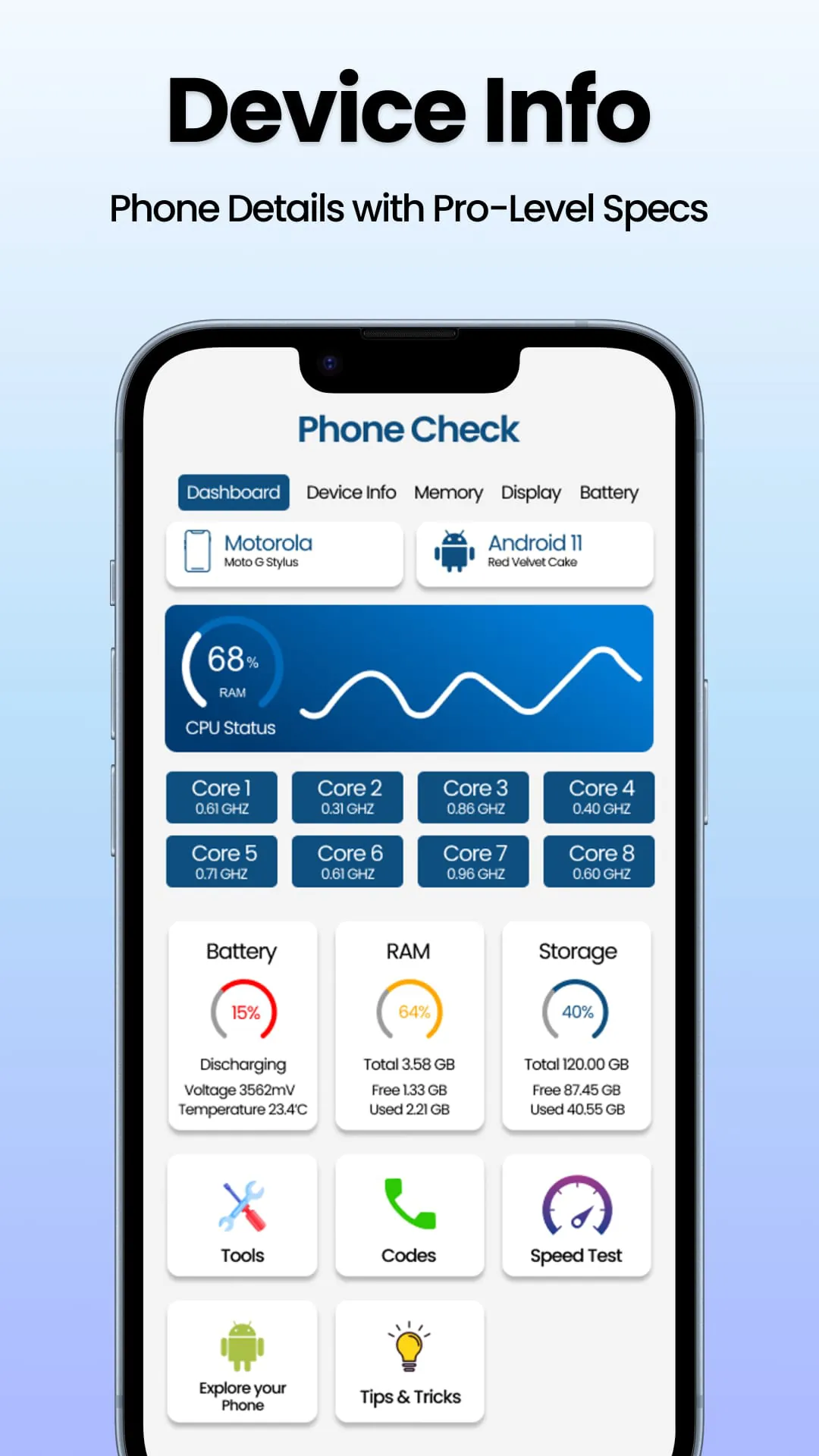 My Phone Info & Speed Test