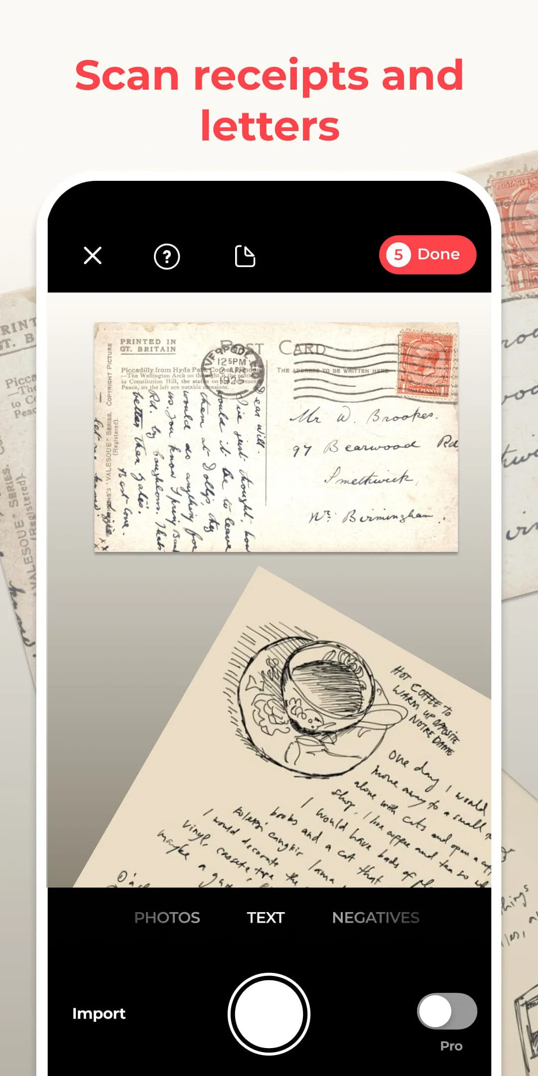 Photo Scan App by Photomyne