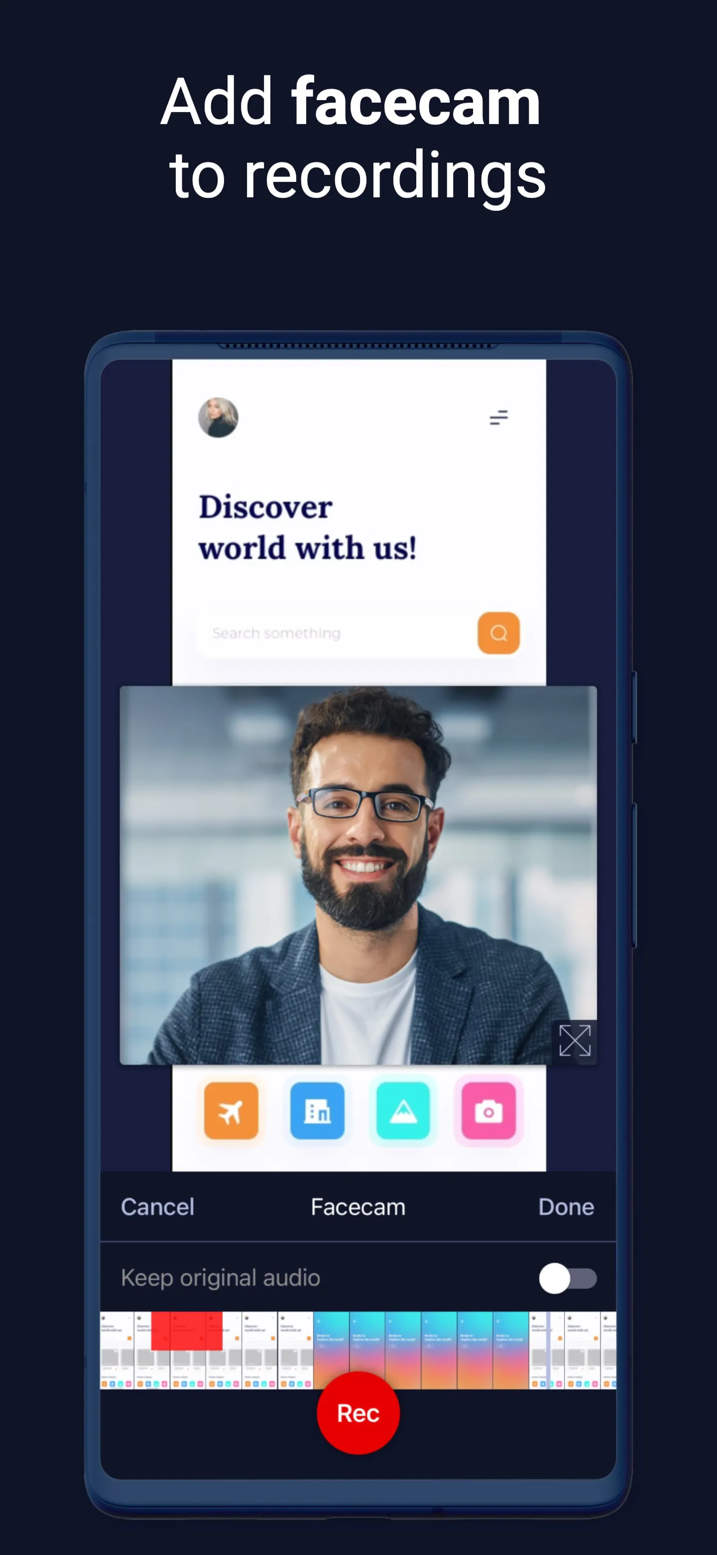 Screen Recorder • Video Editor