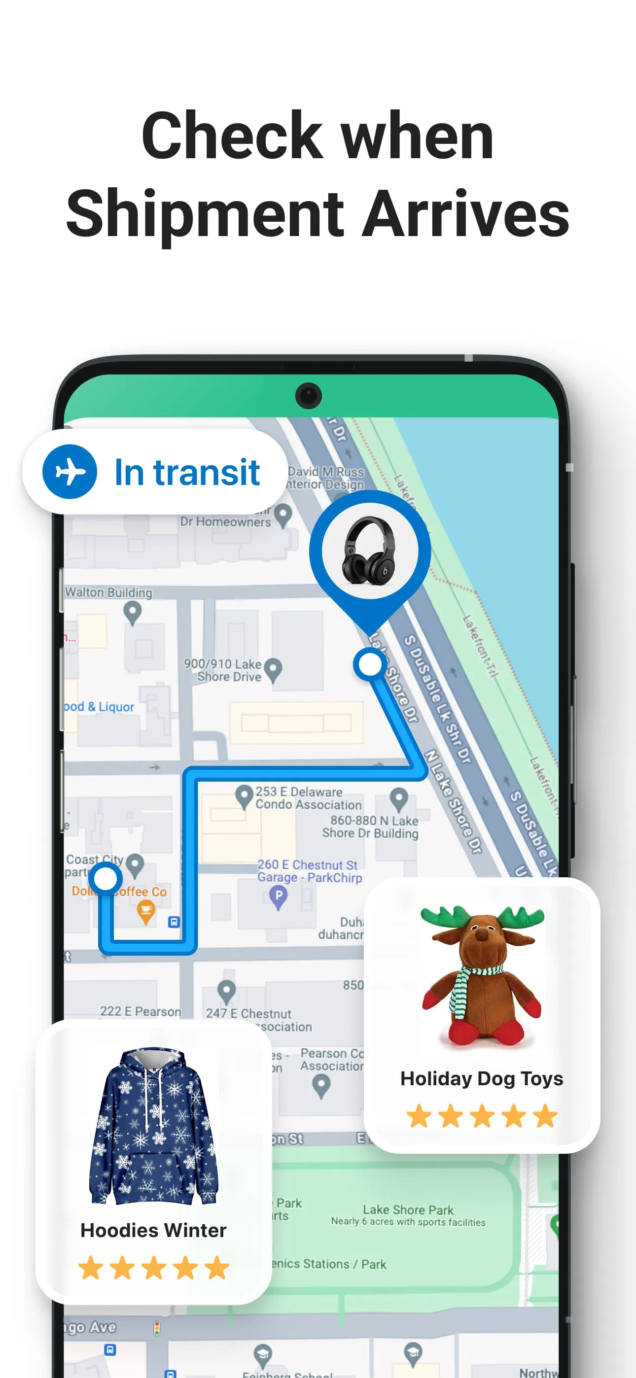 Package Tracker - pkge Mobile