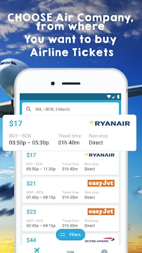 Cheap Flights Tickets app