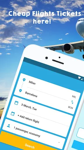 Cheap Flights Tickets app