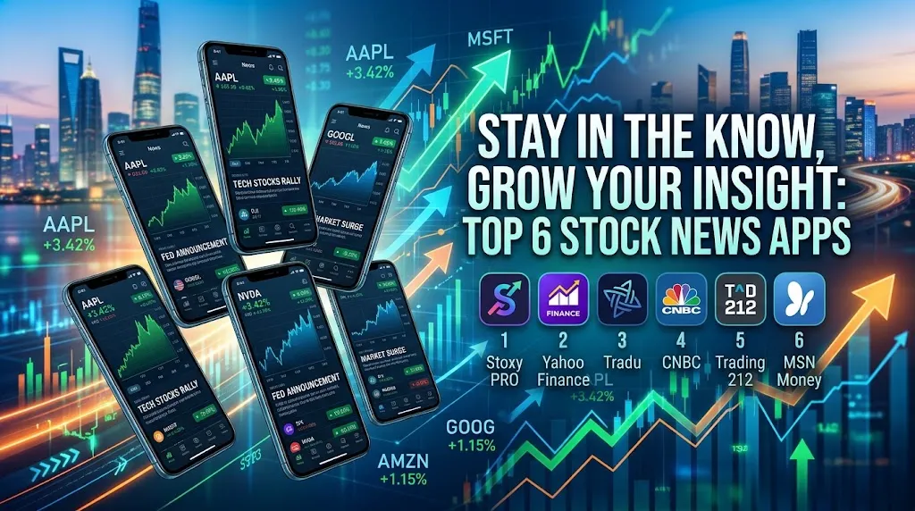 Stay in the Know, Grow Your Insight: Top 6 Stock News Apps