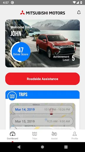 Mitsubishi Motors Road Assist+