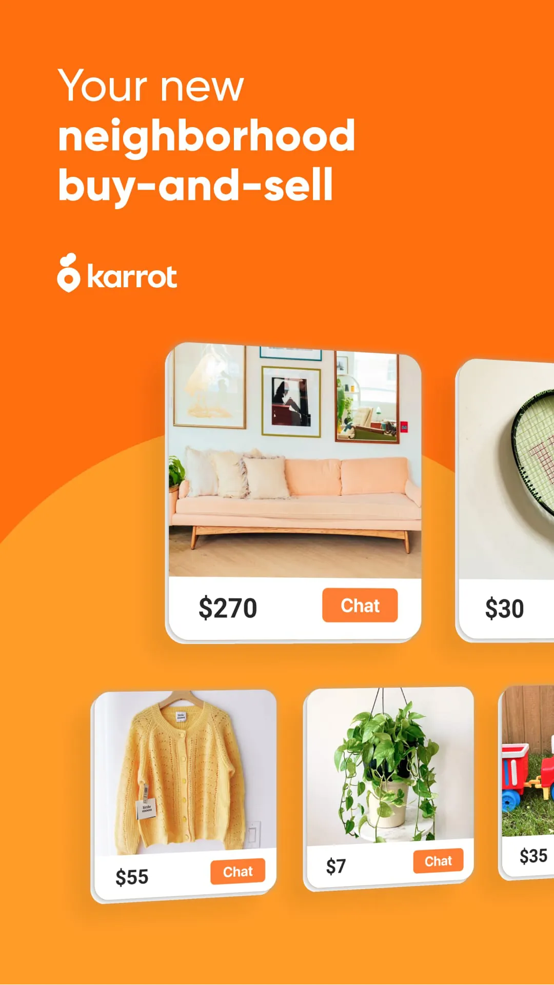 Karrot: Buy & sell locally