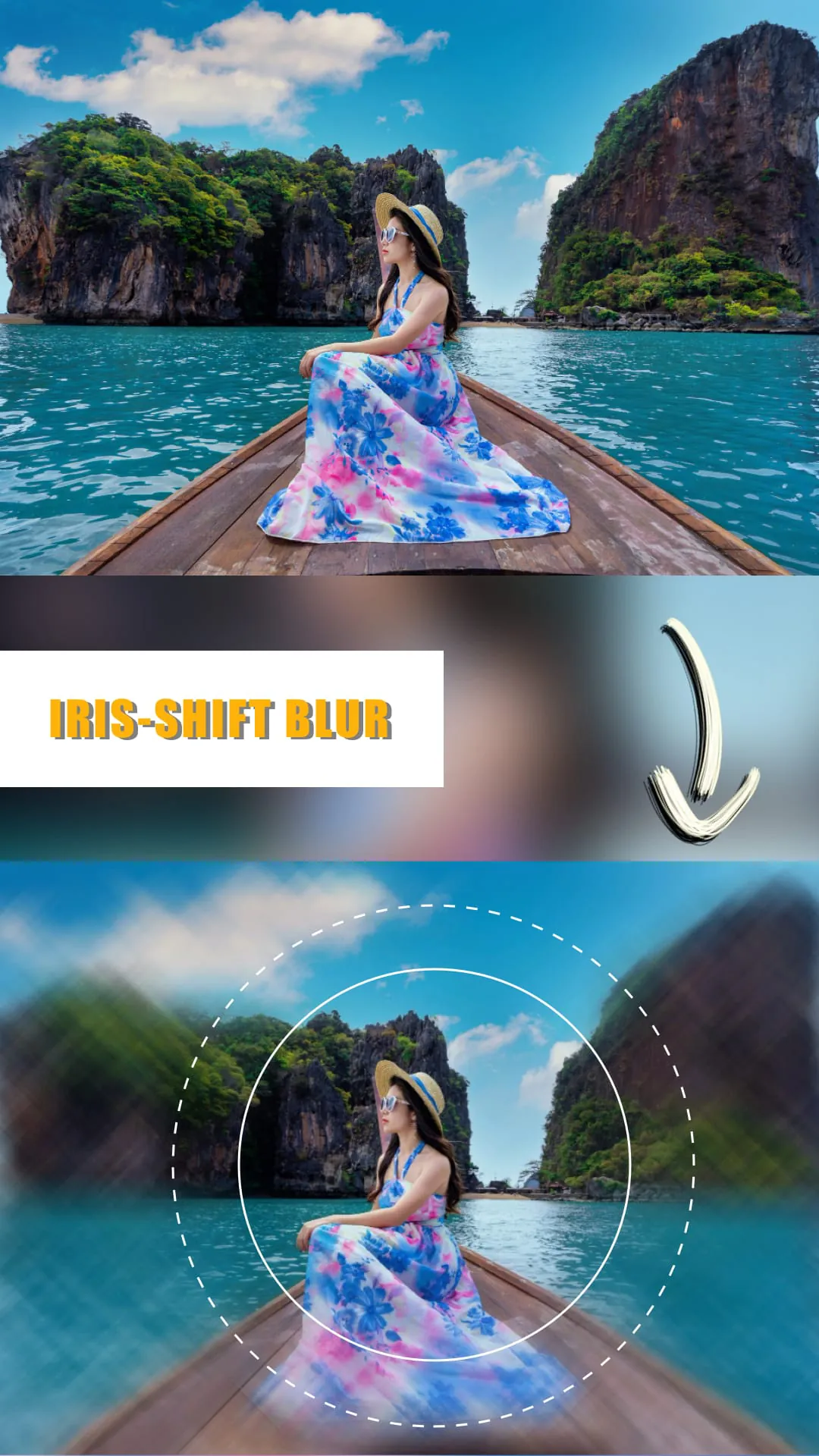 Auto blur: blur background