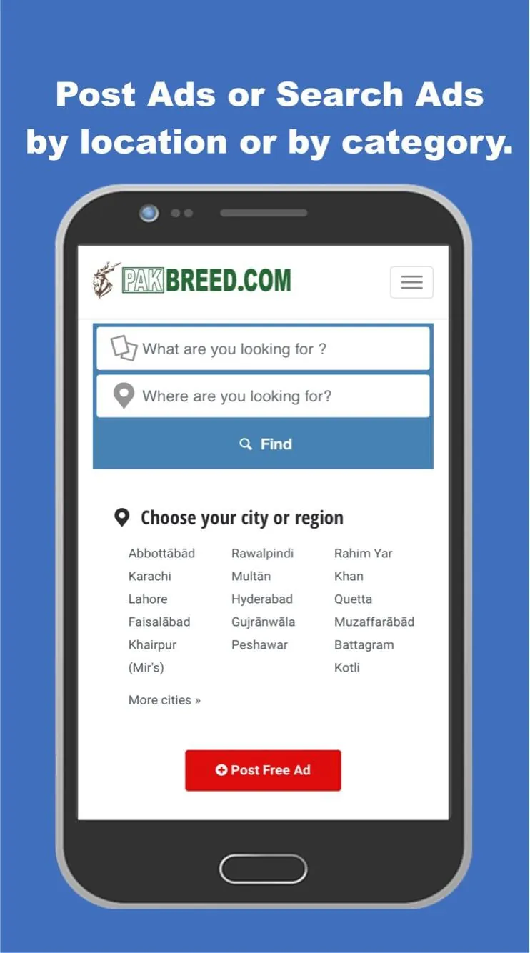 Pakbreed: Sell and Buy Pets