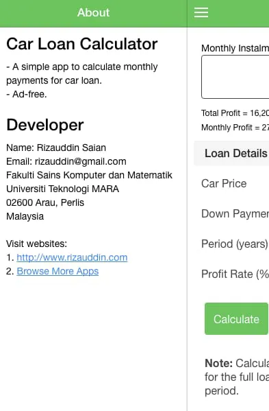 Car Loan Calculator