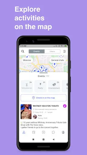 Sueta: events, friends